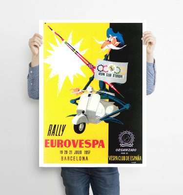 poster rallye eurovespa