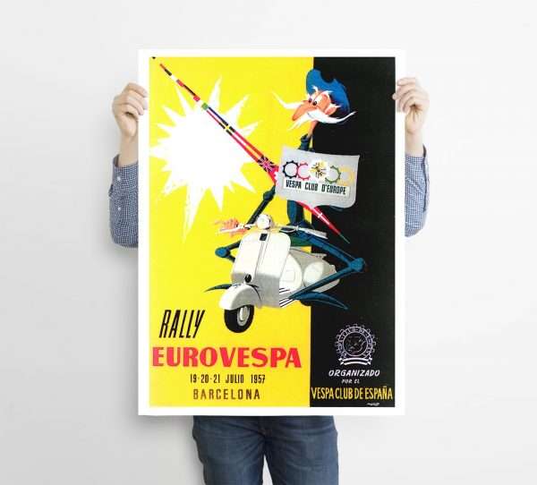 poster rallye eurovespa